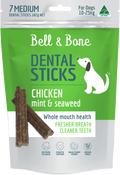 Bell & Bone Dental Sticks   - Chicken, Mint and Seaweed