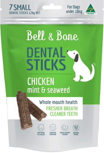 Bell & Bone Dental Sticks   - Chicken, Mint and Seaweed