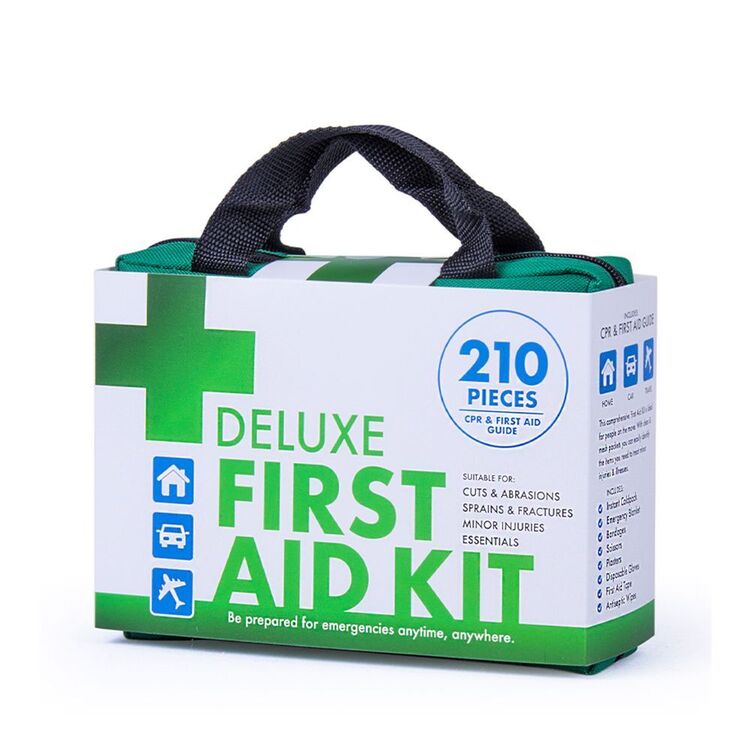 First Aid Kit Deluxe 210 pce