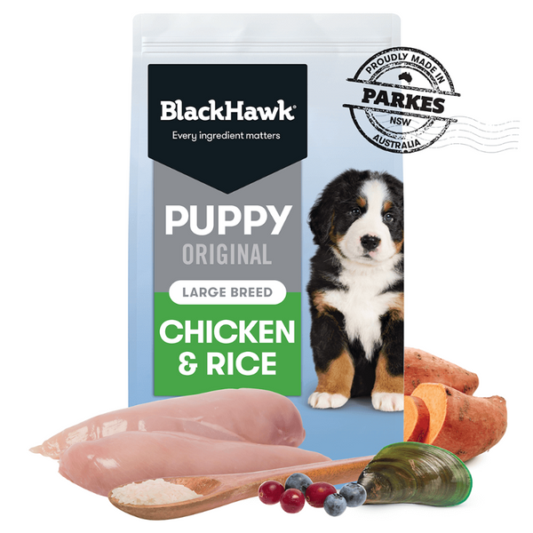 Black Hawk Puppy Large Breed - Chicken And Rice
