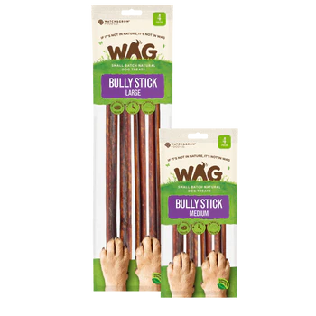 WAG Bully Sticks 4 Pack