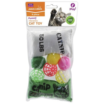 Cat Activity Toy With Catnip 8 Pack