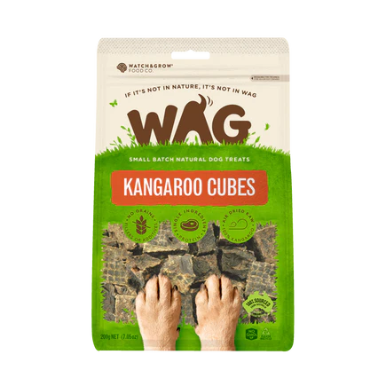 WAG Kangaroo Cubes 200g