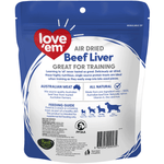 Love em Air Dried Beef Liver 200g