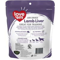 Love em Air Dried Lamb Liver 200G