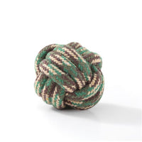 Military Knotted Rope Ball Toy