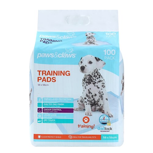 Paws & Claws Puppy Training Pads 56x56 100pk