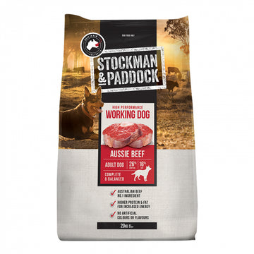 Stockman & Paddock Working Dog BEEF 20kg