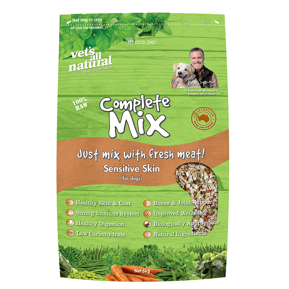 Vets All Natural Complete Mix Sensitive Skin 5Kg
