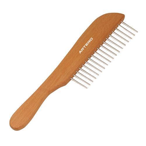 Artero Wooden Handled Comb – Heavy Duty Grooming Comb